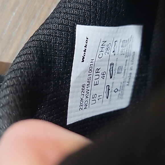Wokkor Cycling Shoes Black Size Men's 11 - Picture 9 of 9
